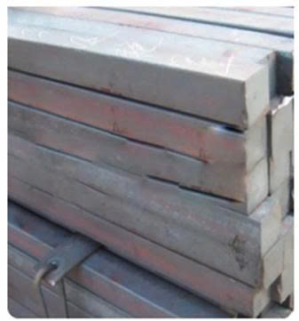 Square rail steel