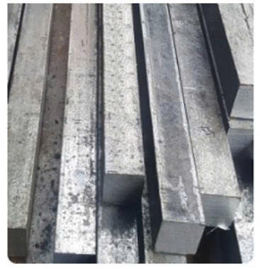 Solid square steel bar