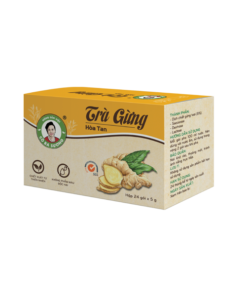 Instant ginger tea