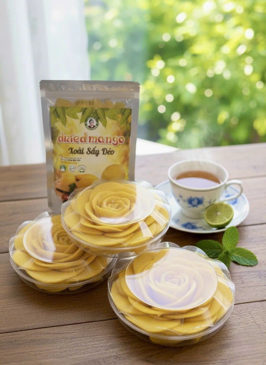 Soft dried mango