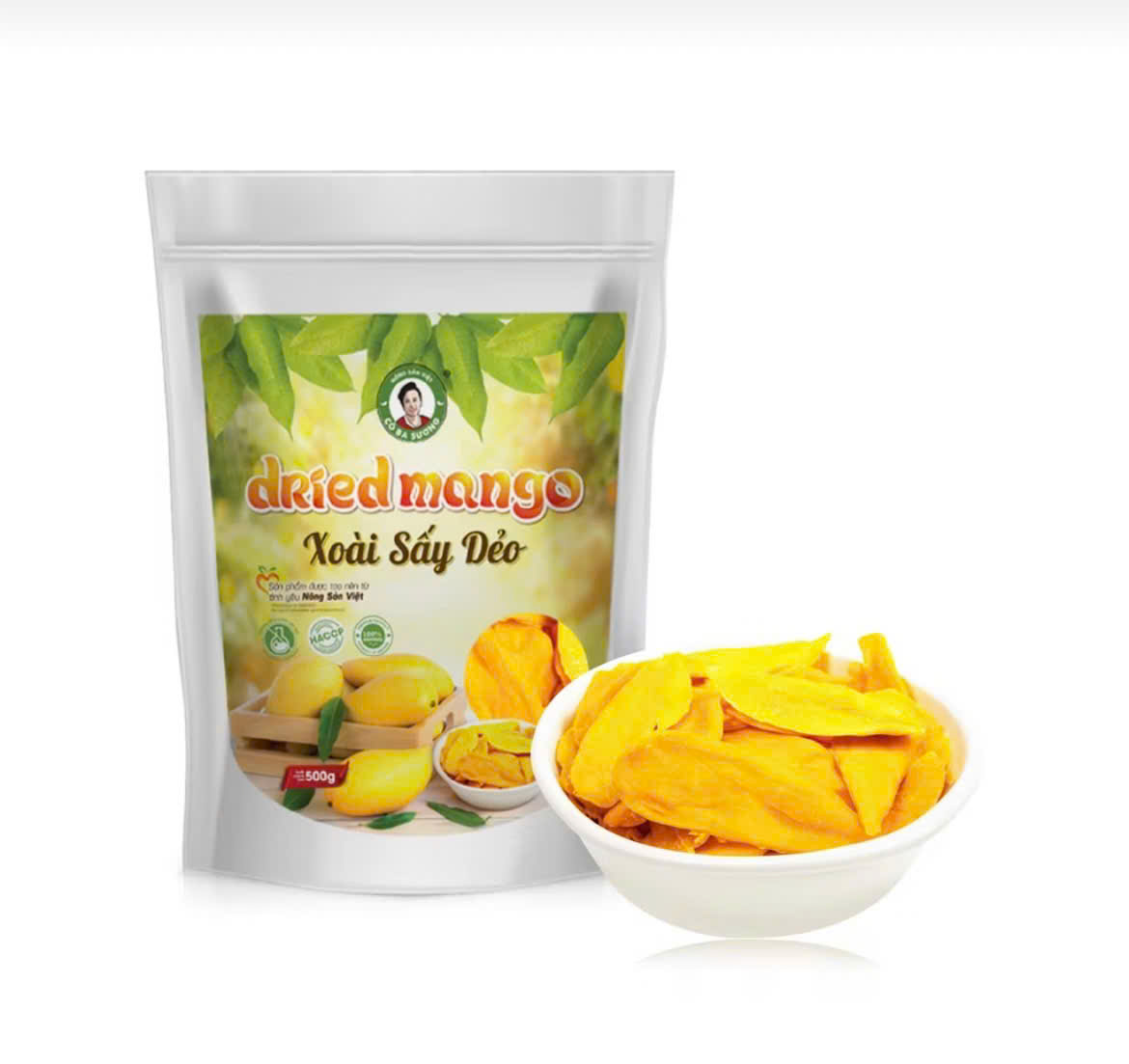 Soft dried mango