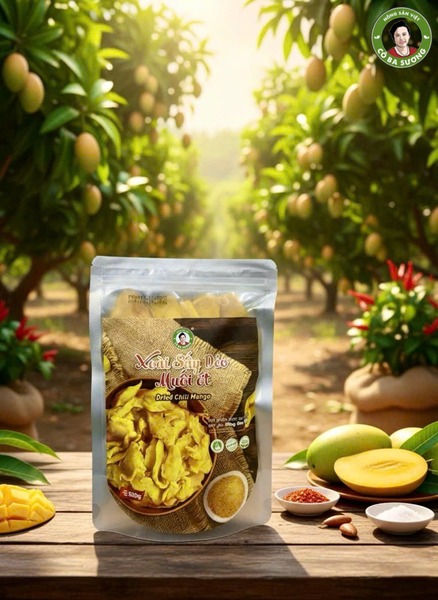 Soft dried mango