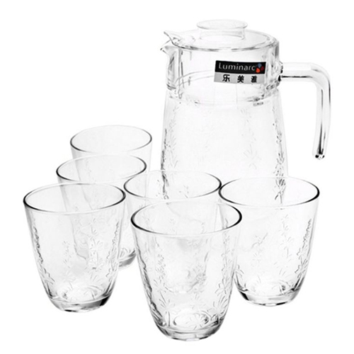Glass cup set