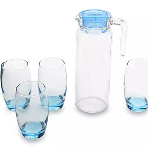 Glass cup set