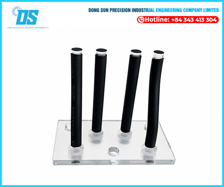 Machined plastic parts