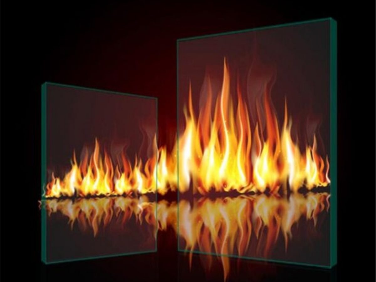 Fire-rated glass