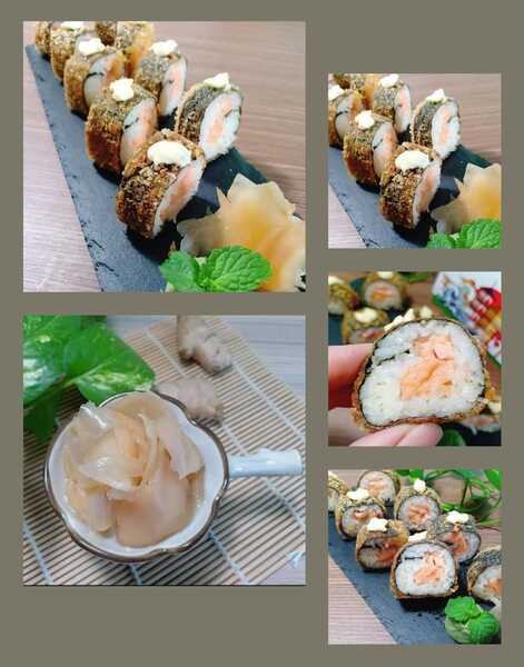 Fried sushi