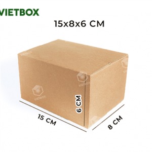 Carton box 15x8x6 inches