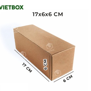 Carton box 17x6x6 inches