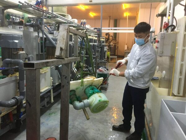 Industrial machinery repair services