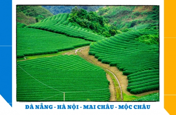 Da Nang - Ha Noi - Mai Chau - Moc Chau tour