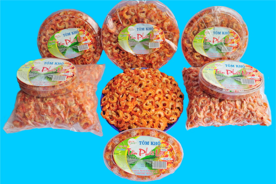 Whole shell dried shrimp