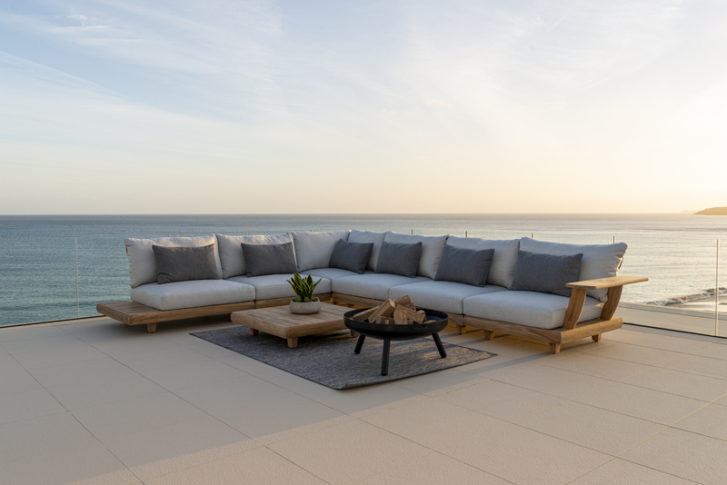 Outdoor wooden furniture