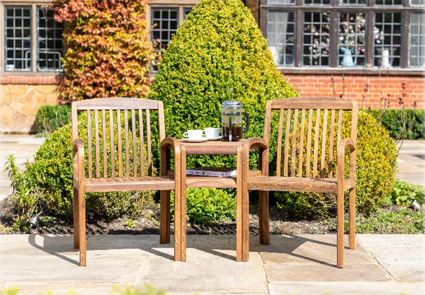 Garden table and chair