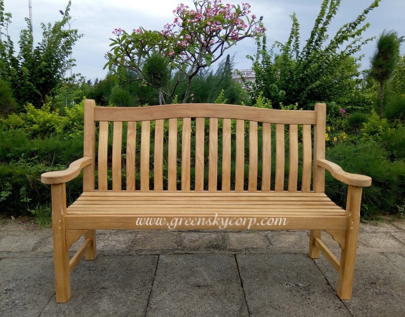 Wooden bench