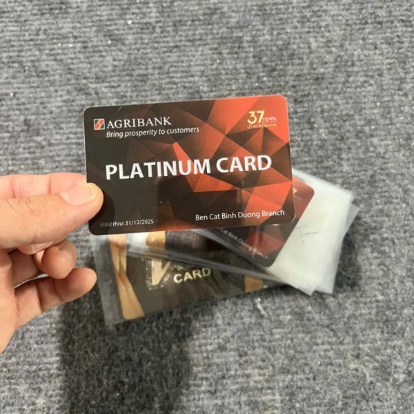 Loyalty rewards card printing