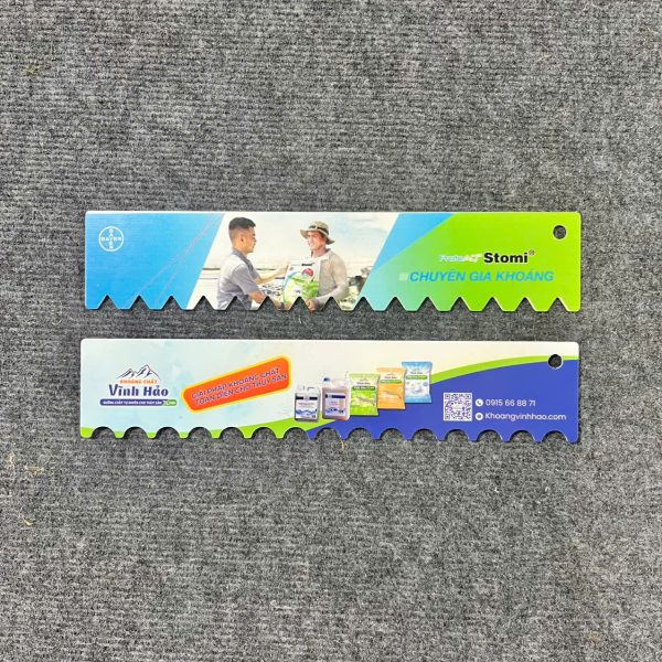 pH indicator rulers