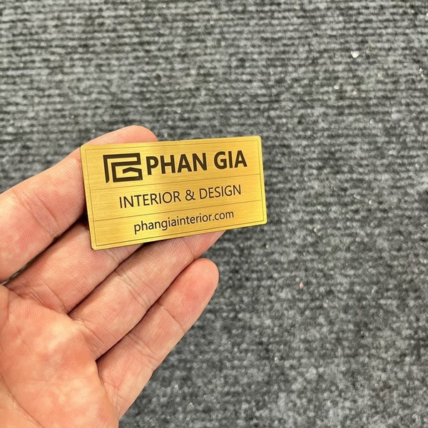 Stainless steel labels