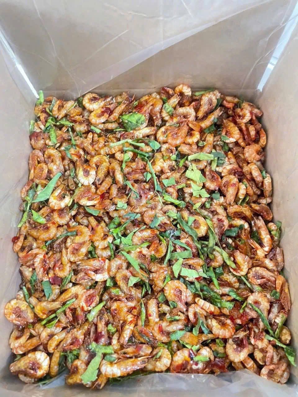 Lime Leaf Caramelized Shrimp
