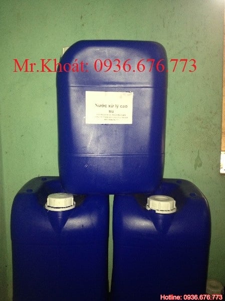 Rubber treatment solution