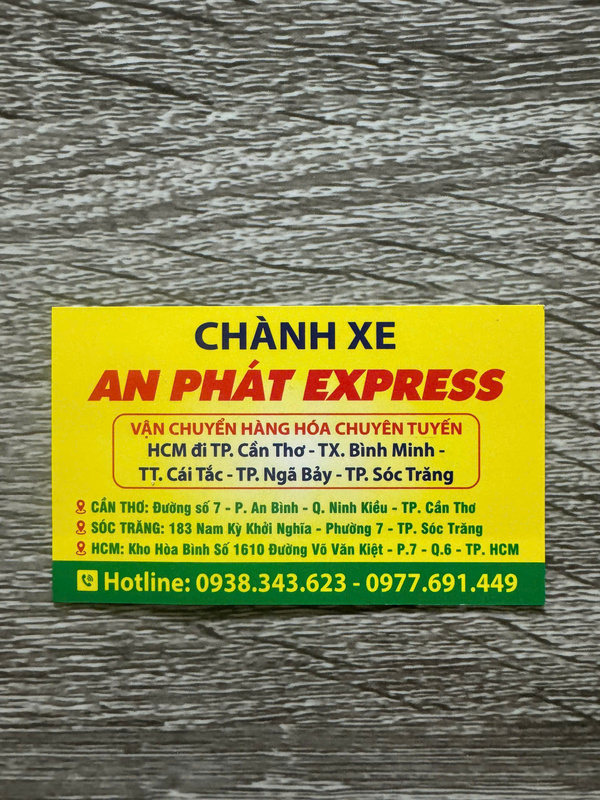 An Phat Express namecard