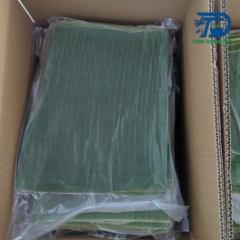 Fresh banana leaves