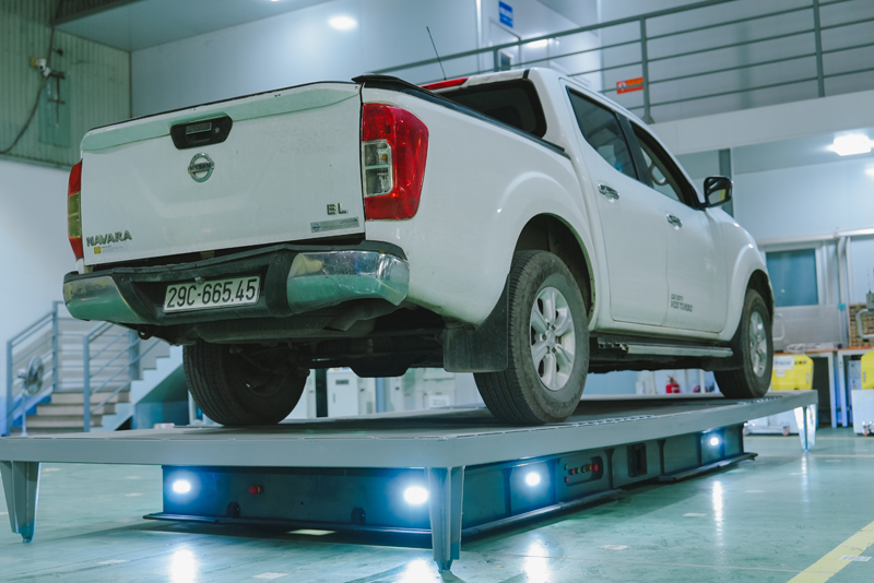Car parking AGV