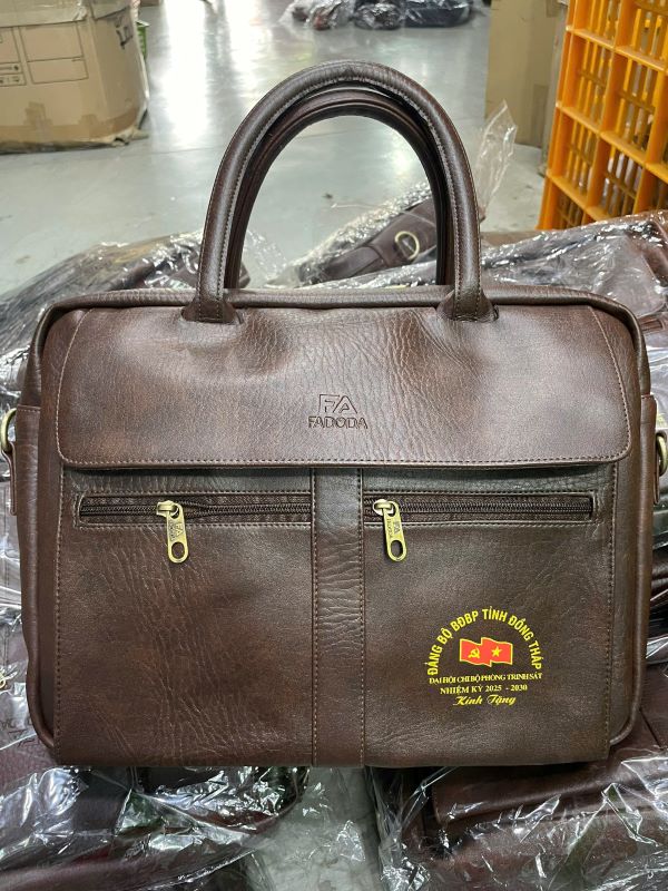 Fadoda leather briefcase FCD306
