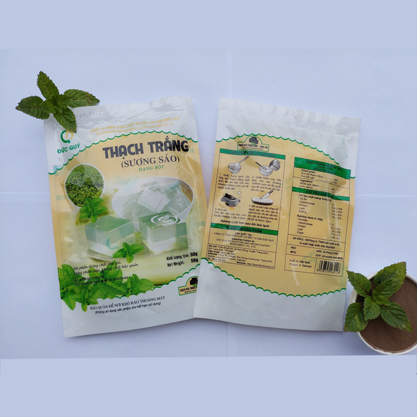 White grass jelly powder