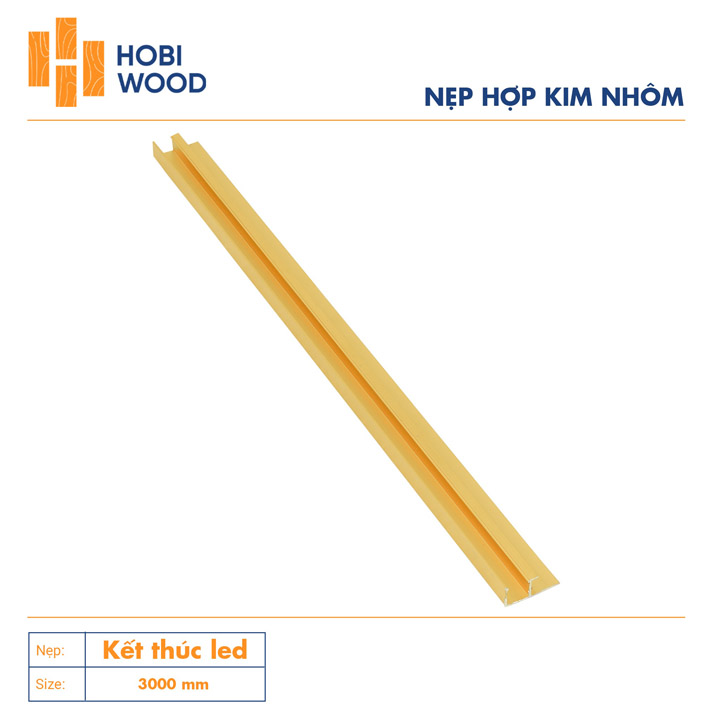 Yellow LED decorative aluminum trim