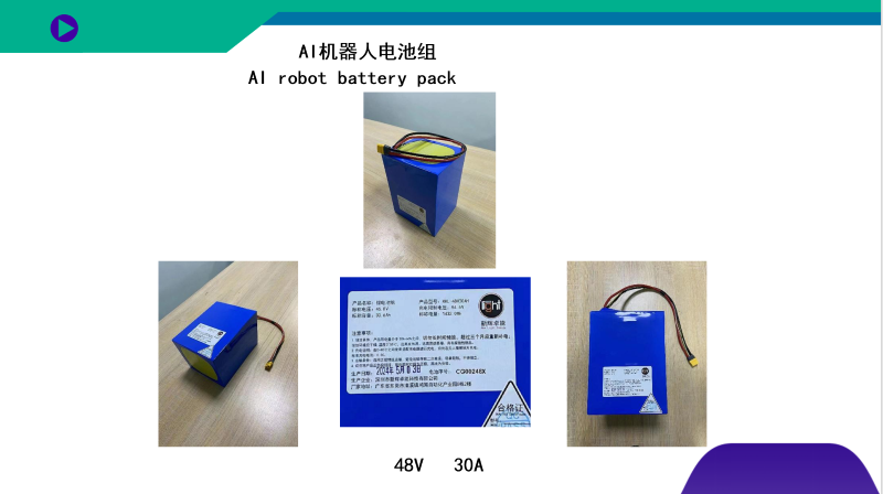 AI robot battery pack.