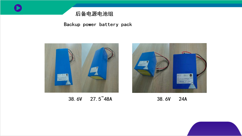 Backup power battery pack.