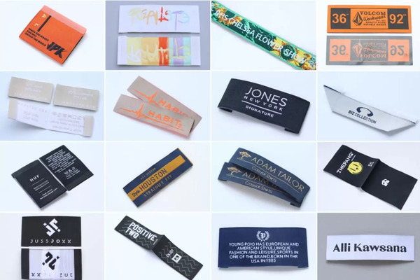 Woven labels