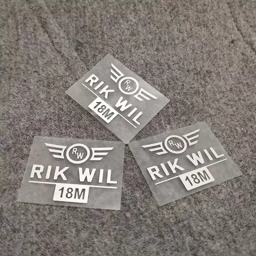 PET heat transfer labels