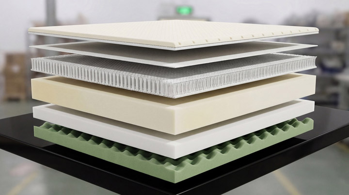 Foam & latex mattress