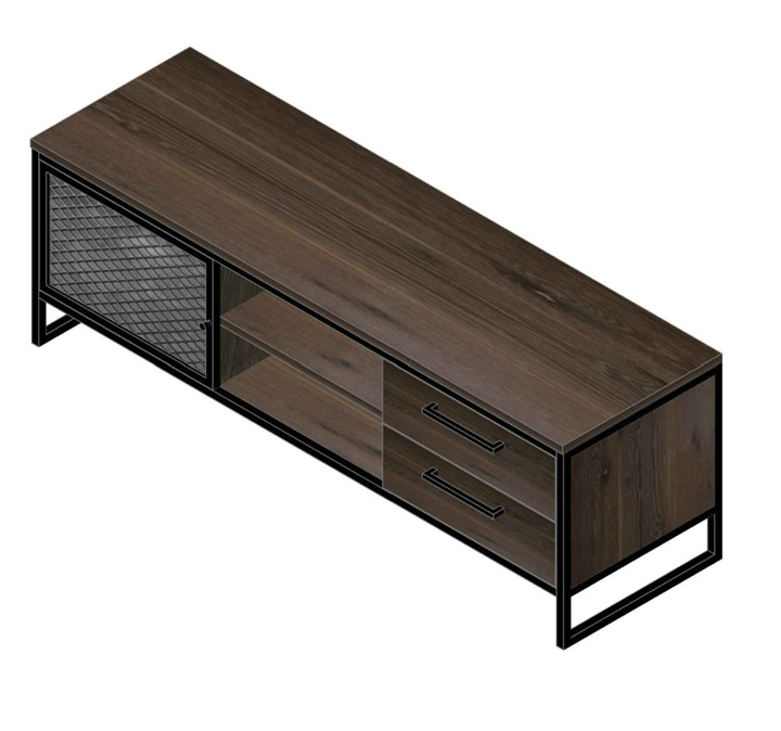 TV cabinet (2 drawers, 1 door)