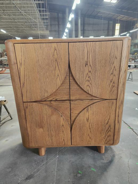 Wooden sideboard