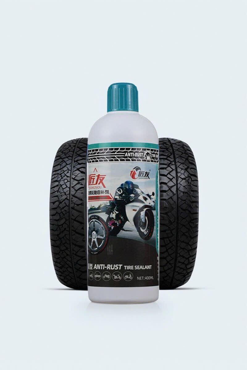 Anti-rust tire repair sealant