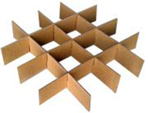 Cardboard box dividers