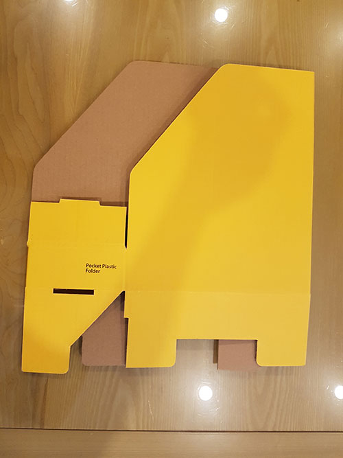 Die-cut carton box