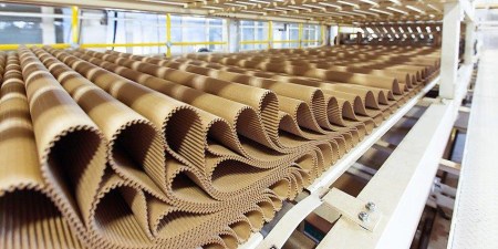 2-ply corrugated cardboard