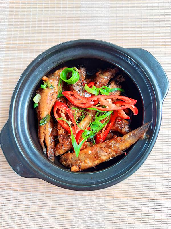 Braised fish