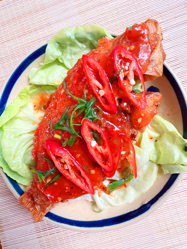 Fish in tomato sauce