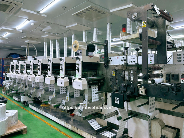 Full rotary flexo printing machine