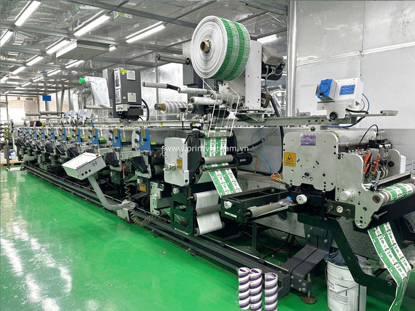 Full rotary flexo printing machine