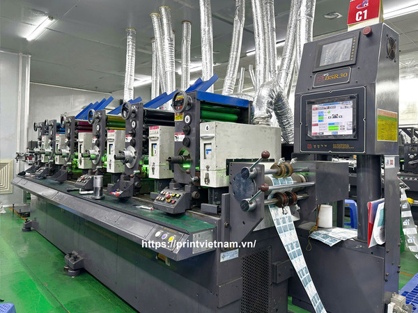 Semi-rotary letterpress printing machine