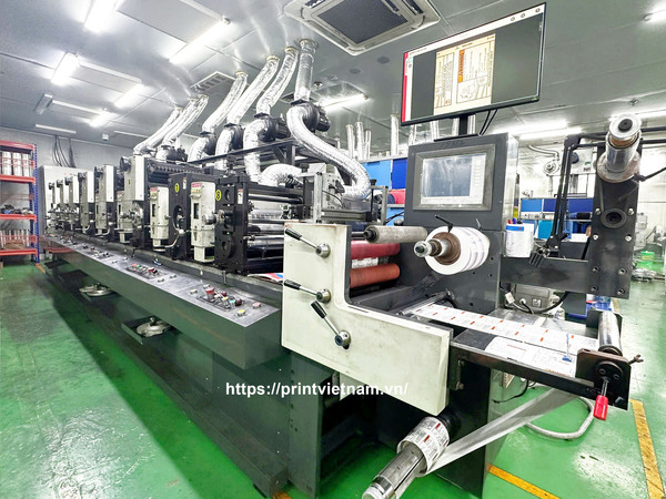 Semi-rotary letterpress printing machine