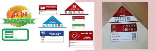 Heat-resistant labels
