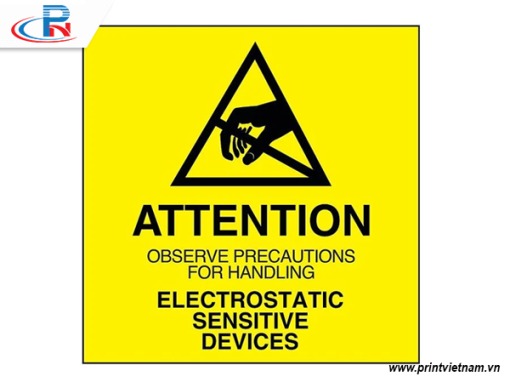 ESD anti-static labels