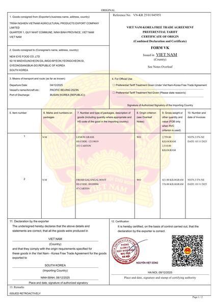 Certificates